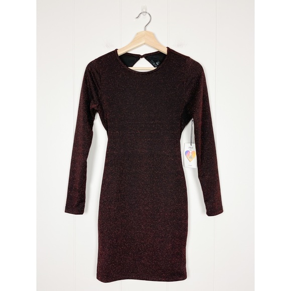 IRIS | Glitter Lurex Bodycon - Picture 1 of 9